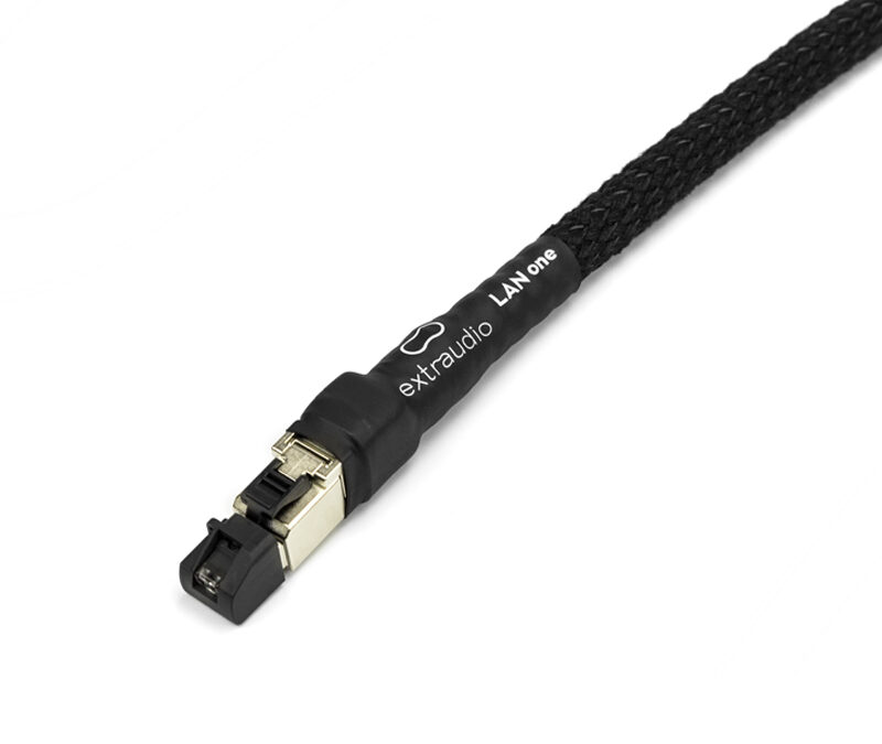 Ethernet LAN One 1m CAT7 High-End Audio cable | Extraudio