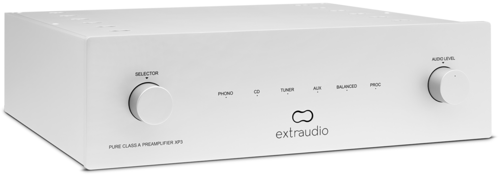 XP3 Preamplifier Pure Class A (front-lateral) | Extraudio